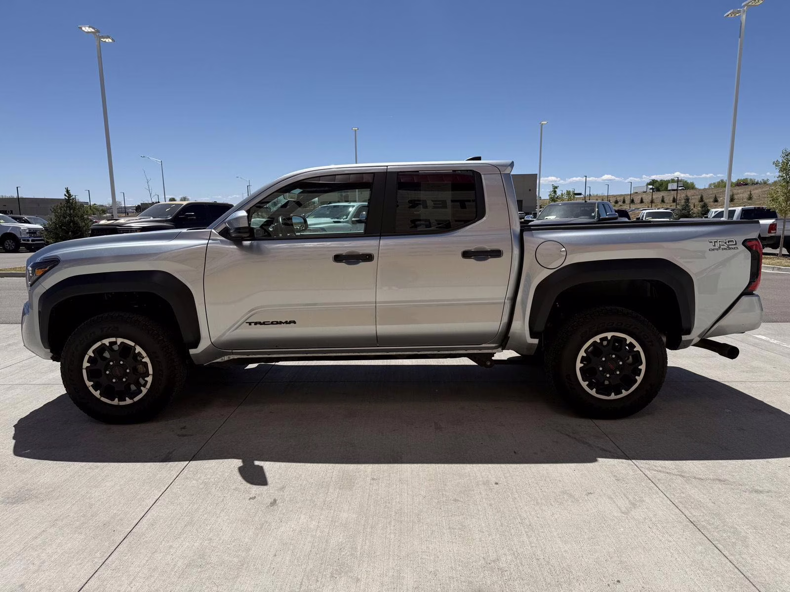 2025 Celestial Silver Metallic Toyota Tacoma TRD Off Road 4X4 Truck