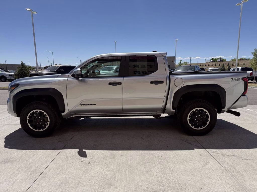 2025 Celestial Silver Metallic Toyota Tacoma TRD Off-Road 4X4 Truck
