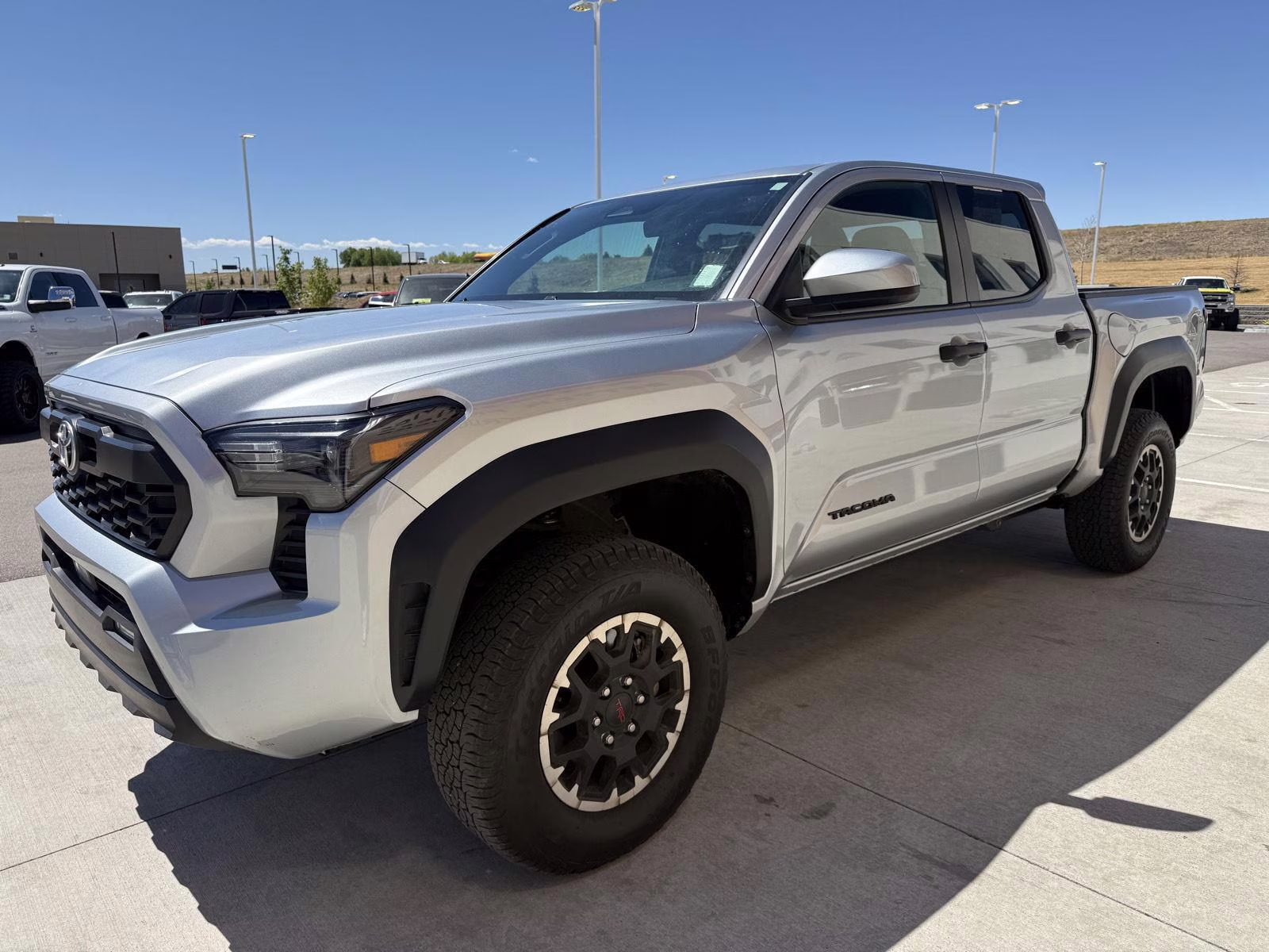 2025 Celestial Silver Metallic Toyota Tacoma TRD Off Road 4X4 Truck