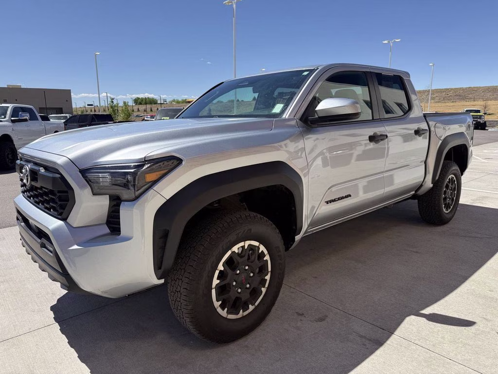 2025 Celestial Silver Metallic Toyota Tacoma TRD Off-Road 4X4 Truck