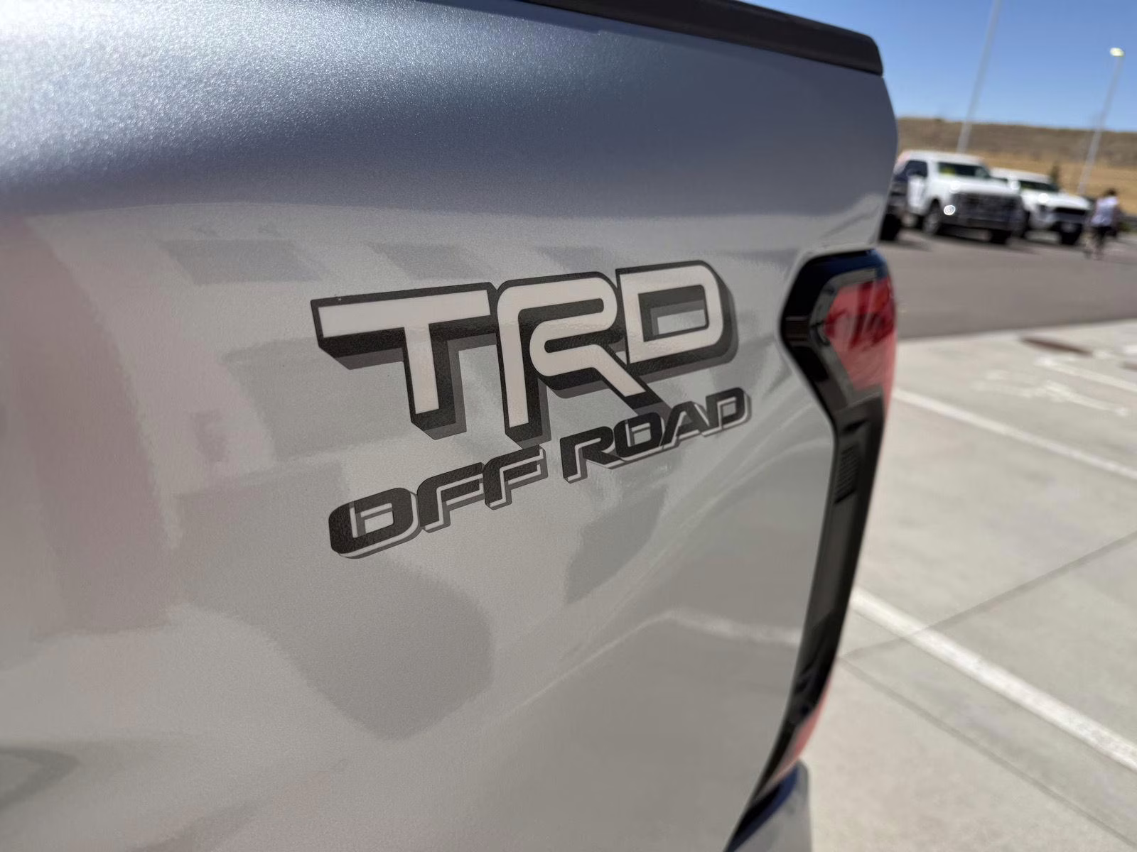 2025 Celestial Silver Metallic Toyota Tacoma TRD Off Road 4X4 Truck