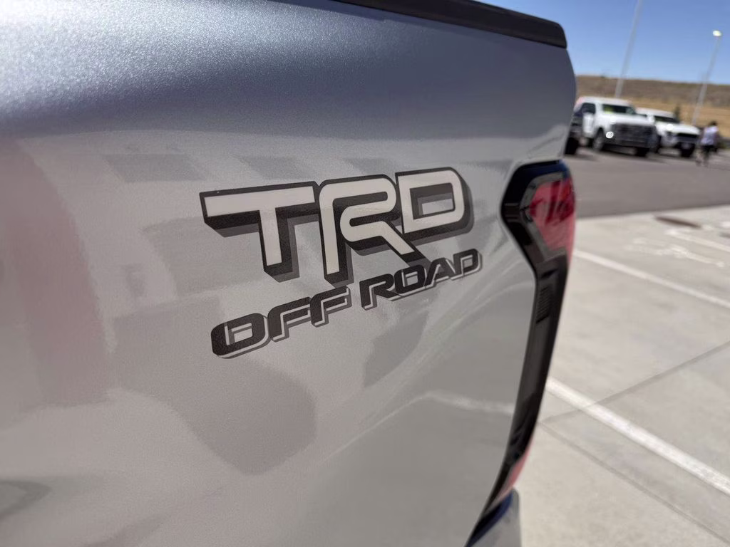 2025 Celestial Silver Metallic Toyota Tacoma TRD Off-Road 4X4 Truck