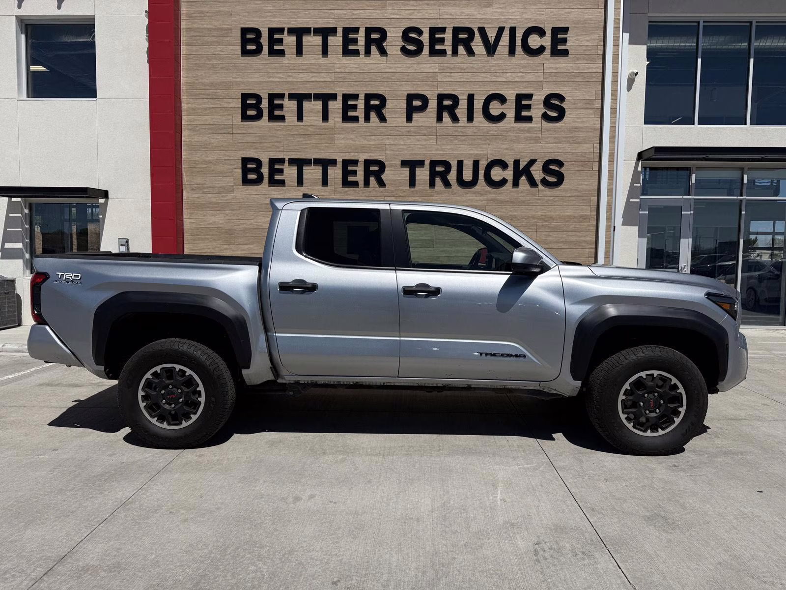 2025 Celestial Silver Metallic Toyota Tacoma TRD Off Road 4X4 Truck
