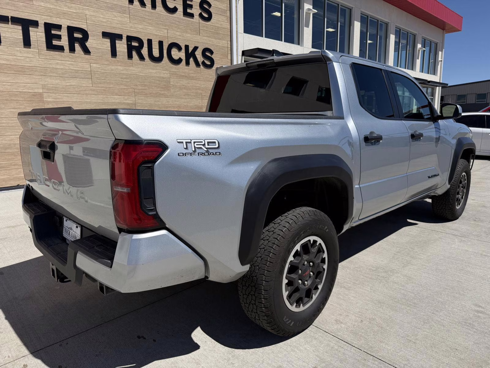 2025 Celestial Silver Metallic Toyota Tacoma TRD Off Road 4X4 Truck