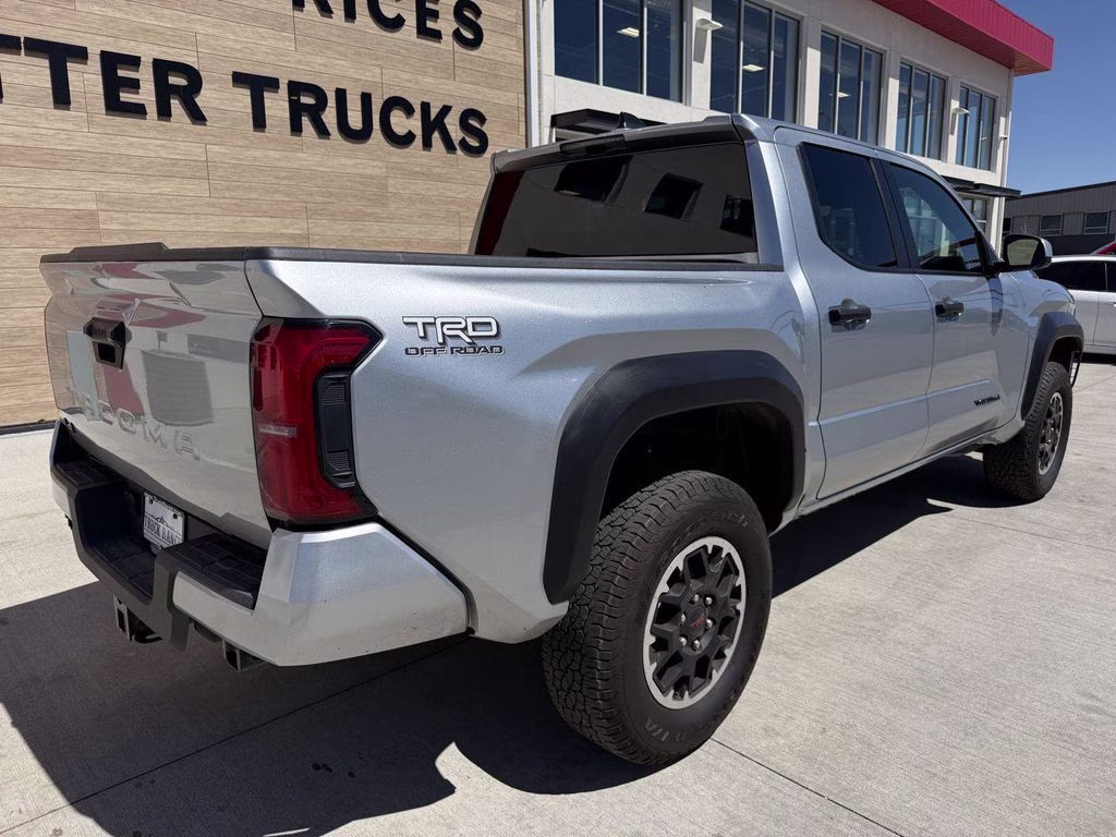 2025 Celestial Silver Metallic Toyota Tacoma TRD Off-Road 4X4 Truck