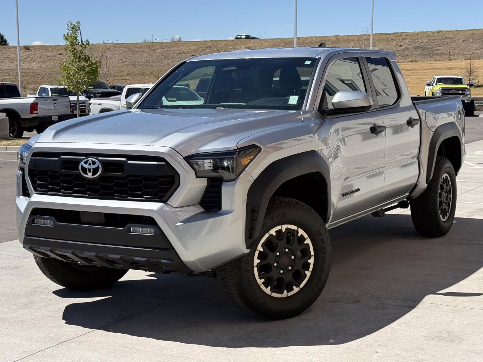 2025 Celestial Silver Metallic Toyota Tacoma TRD Off Road 4X4 Truck