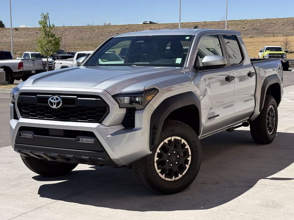 2025 Celestial Silver Metallic Toyota Tacoma TRD Off-Road 4X4 Truck
