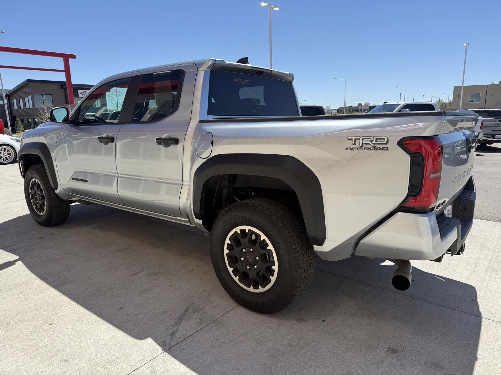 2025 Celestial Silver Metallic Toyota Tacoma TRD Off Road 4X4 Truck