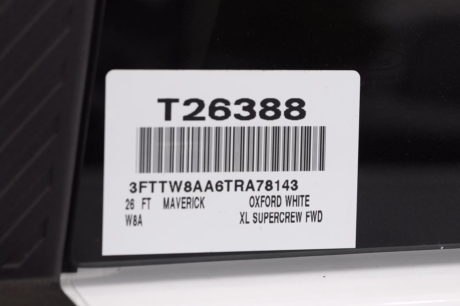 2026 Oxford White Ford Maverick XL FWD Truck
