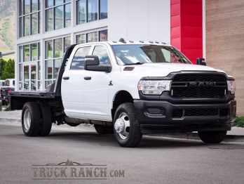2024 Bright White Clearcoat Ram 3500 Tradesman 4X4 Truck