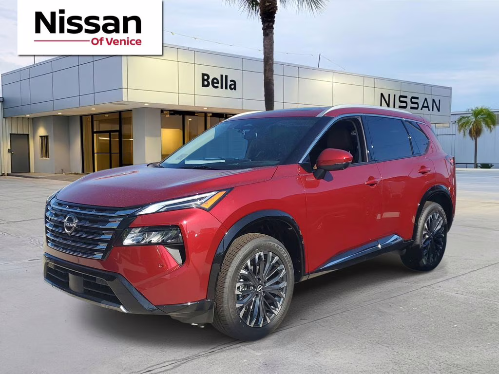 2026 Scarlet Ember Tintcoat Nissan Rogue Platinum AWD SUV