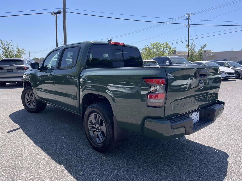 2026 Tactical Green Metallic Nissan Frontier SV 4X4 Truck