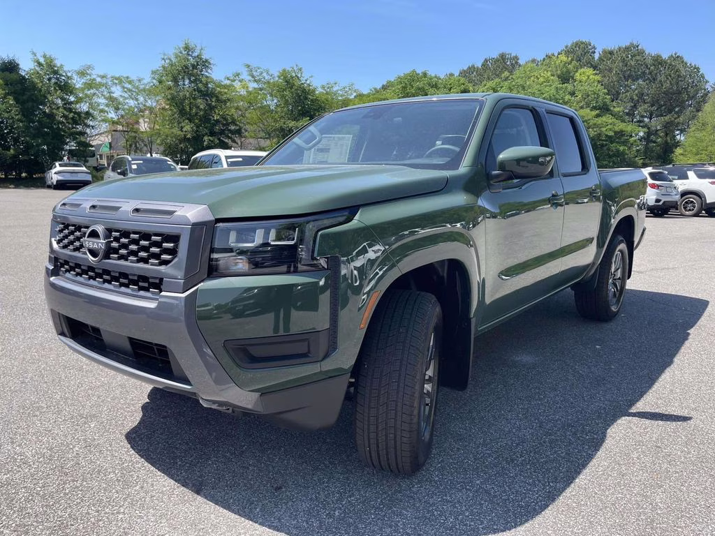 2026 Tactical Green Metallic Nissan Frontier SV 4X4 Truck