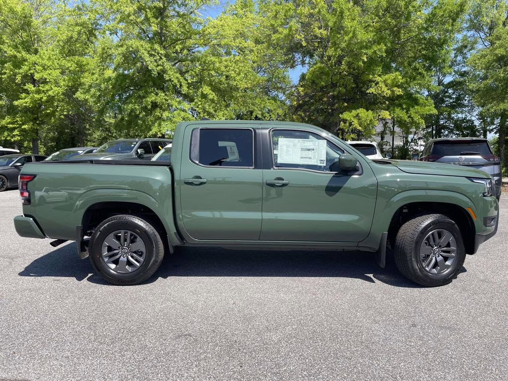 2026 Tactical Green Metallic Nissan Frontier SV 4X4 Truck