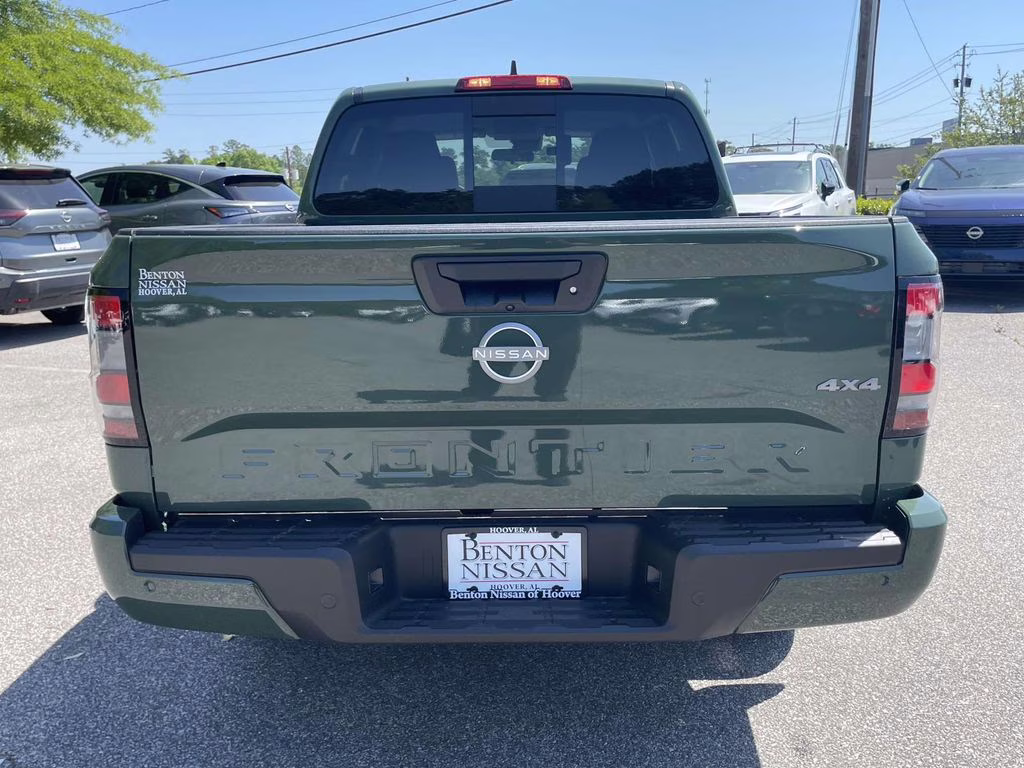 2026 Tactical Green Metallic Nissan Frontier SV 4X4 Truck