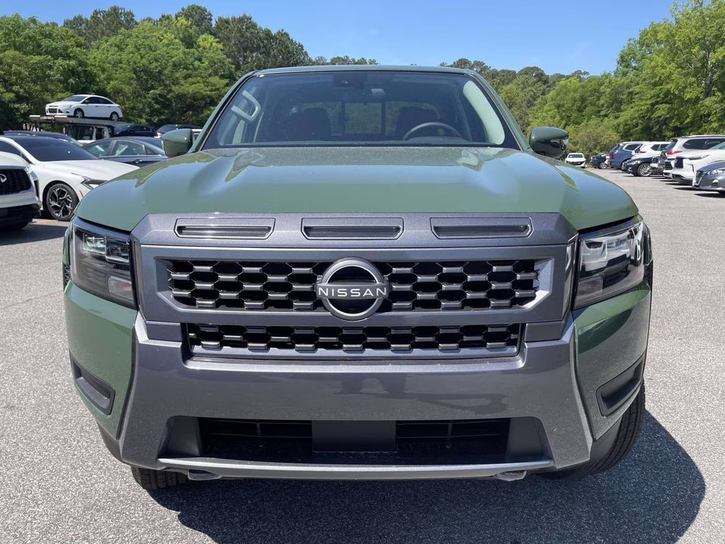 2026 Tactical Green Metallic Nissan Frontier SV 4X4 Truck