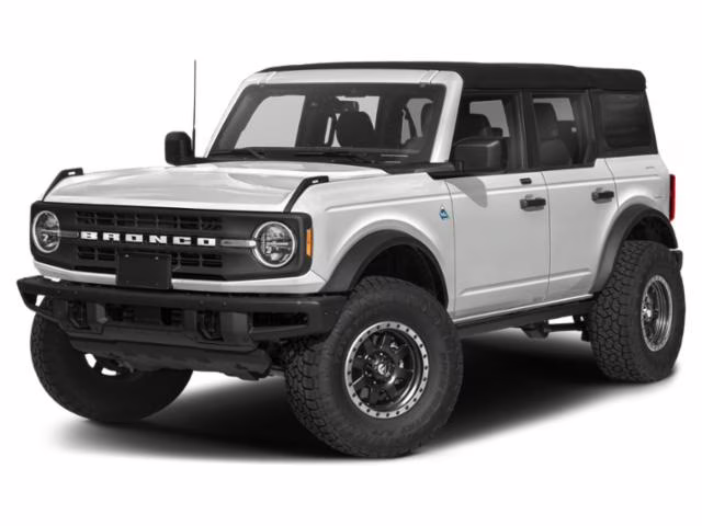 2022 Oxford White Ford Bronco Black Diamond 4X4 SUV