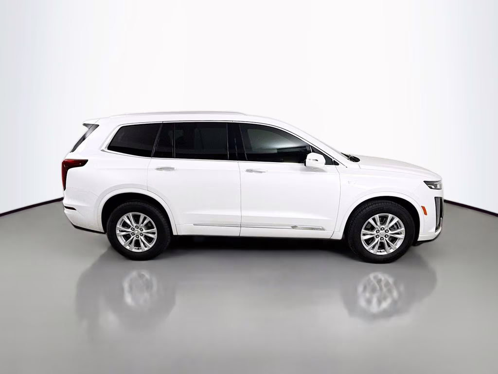 2024 Crystal White Tricoat Cadillac XT6 Luxury AWD SUV