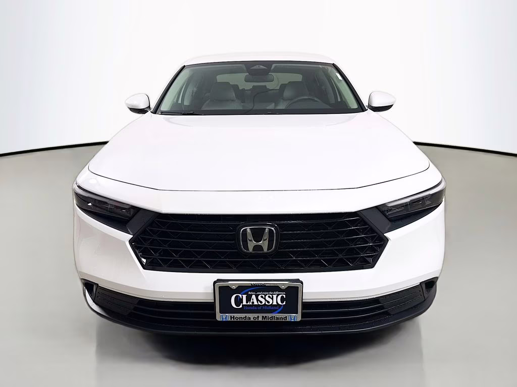 2026 Platinum White Pearl Honda Accord LX FWD Sedan