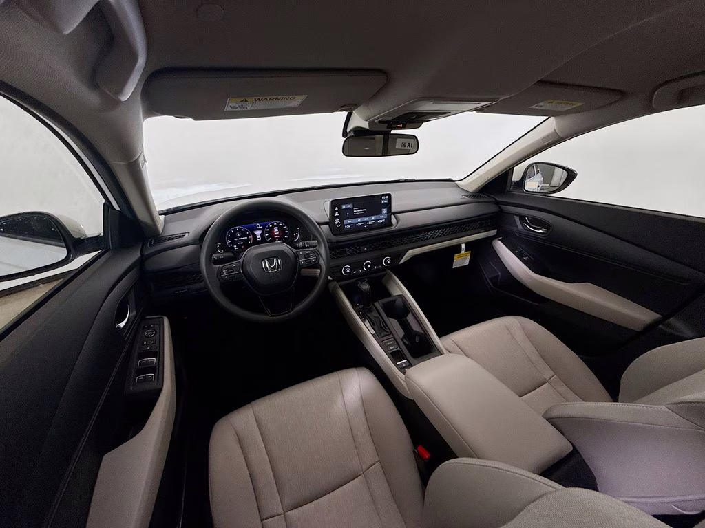 2026 Platinum White Pearl Honda Accord LX FWD Sedan