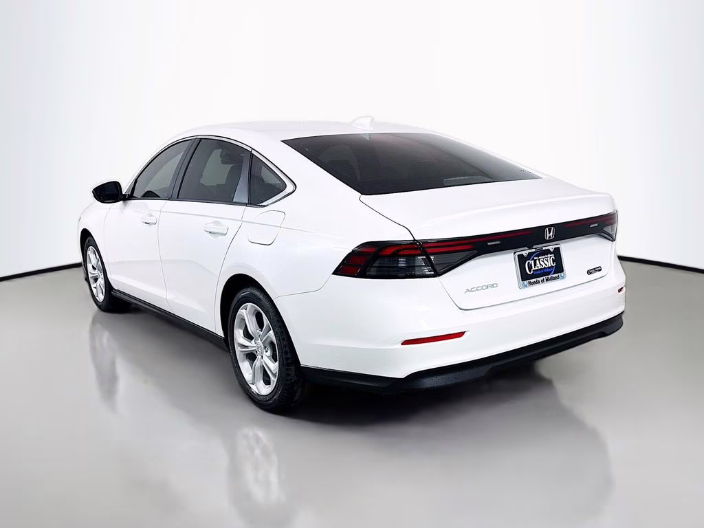 2026 Platinum White Pearl Honda Accord LX FWD Sedan