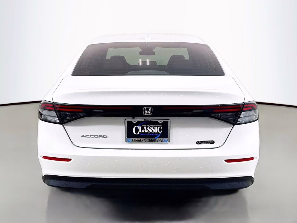 2026 Platinum White Pearl Honda Accord LX FWD Sedan