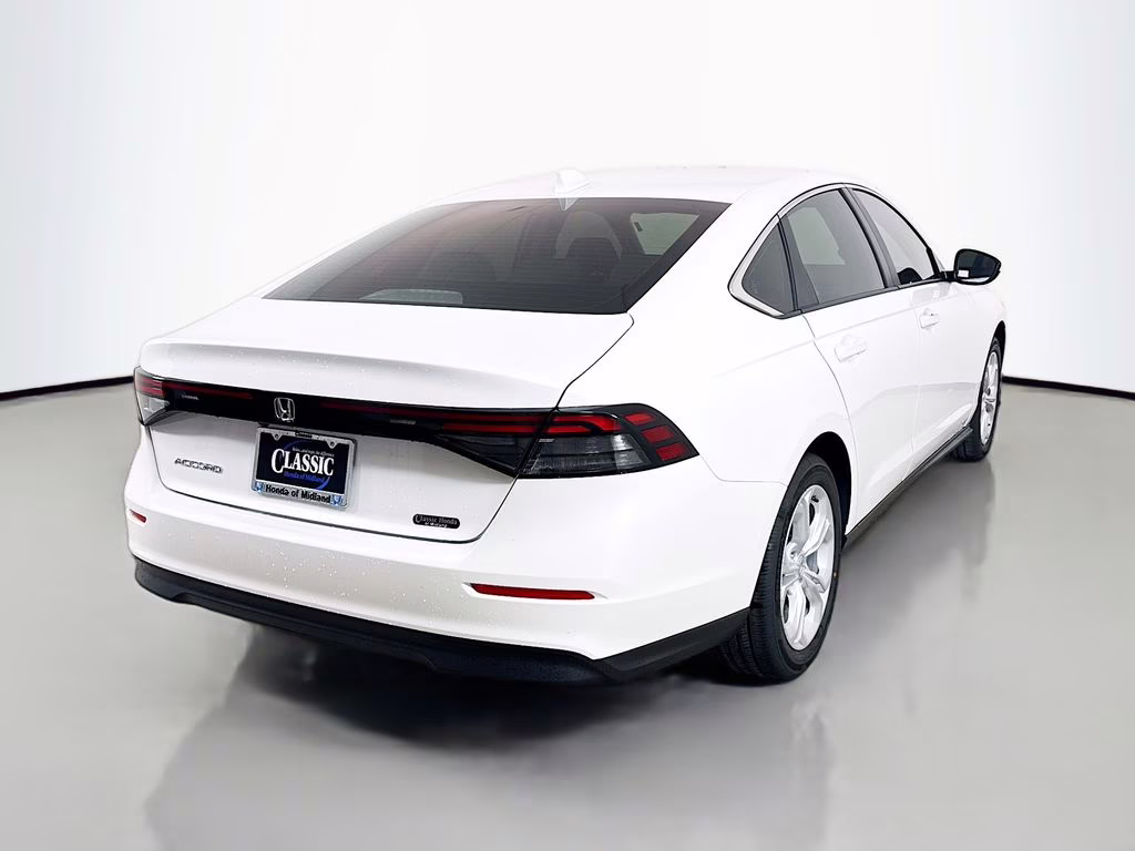 2026 Platinum White Pearl Honda Accord LX FWD Sedan