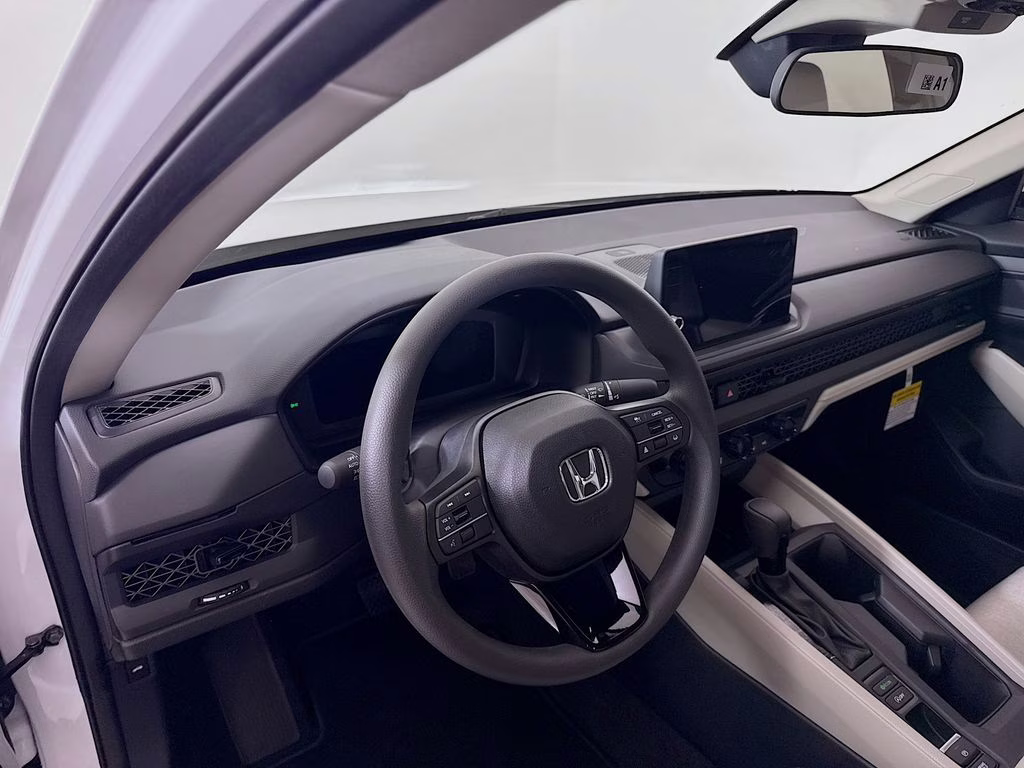 2026 Platinum White Pearl Honda Accord LX FWD Sedan