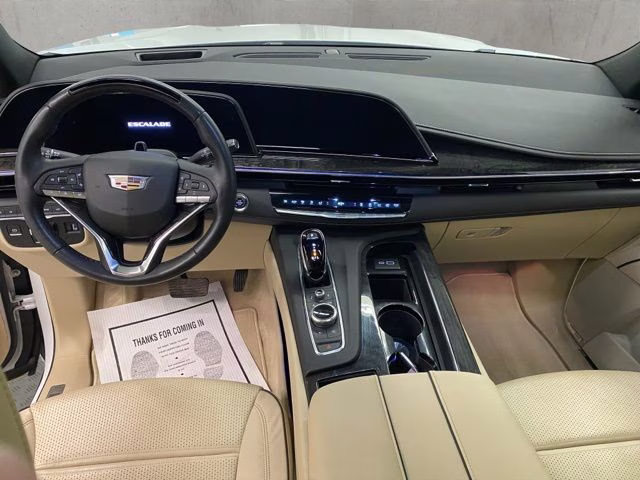 2024 Crystal White Tricoat Cadillac Escalade Premium Luxury 4X4 SUV