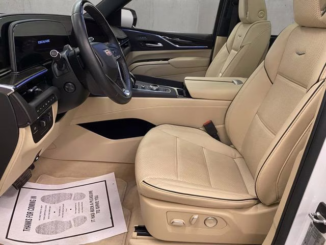 2024 Crystal White Tricoat Cadillac Escalade Premium Luxury 4X4 SUV