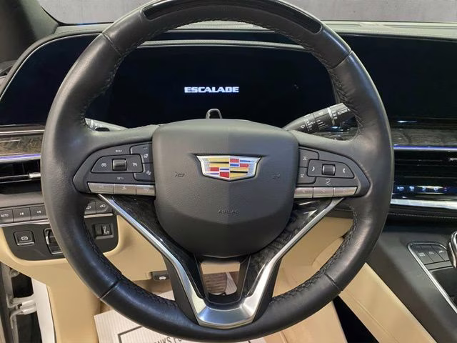 2024 Crystal White Tricoat Cadillac Escalade Premium Luxury 4X4 SUV