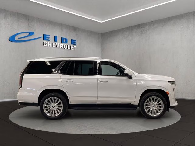 2024 Crystal White Tricoat Cadillac Escalade Premium Luxury 4X4 SUV