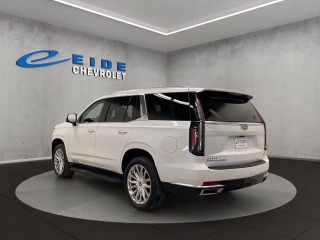 2024 Crystal White Tricoat Cadillac Escalade Premium Luxury 4X4 SUV