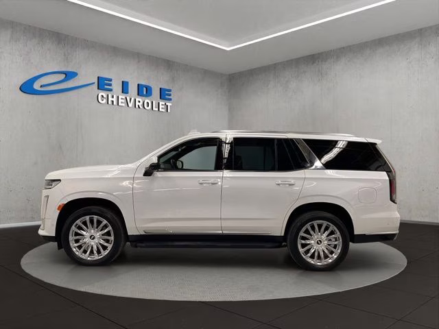 2024 Crystal White Tricoat Cadillac Escalade Premium Luxury 4X4 SUV