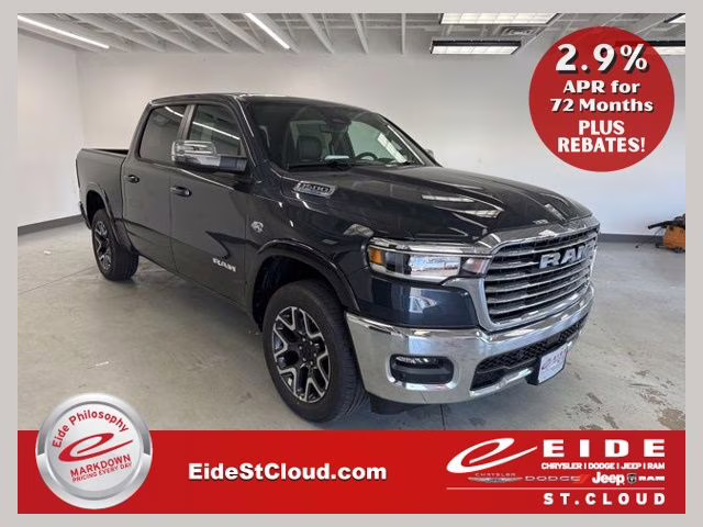 2026 Forged Blue Metallic Ram 1500 Laramie 4X4 Truck