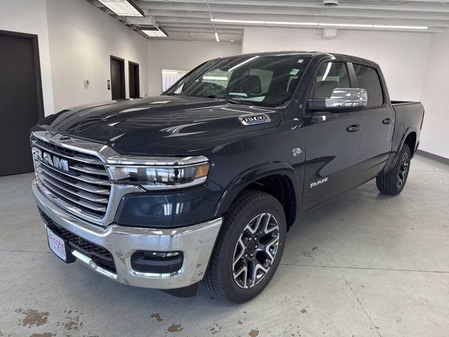 2026 Forged Blue Metallic Ram 1500 Laramie 4X4 Truck