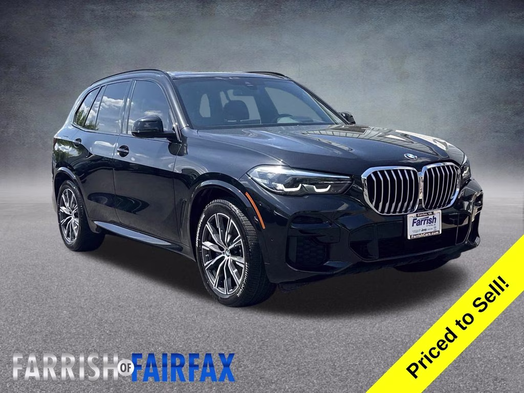 2022 Black Sapphire Metallic BMW X5 xDrive40i AWD SUV