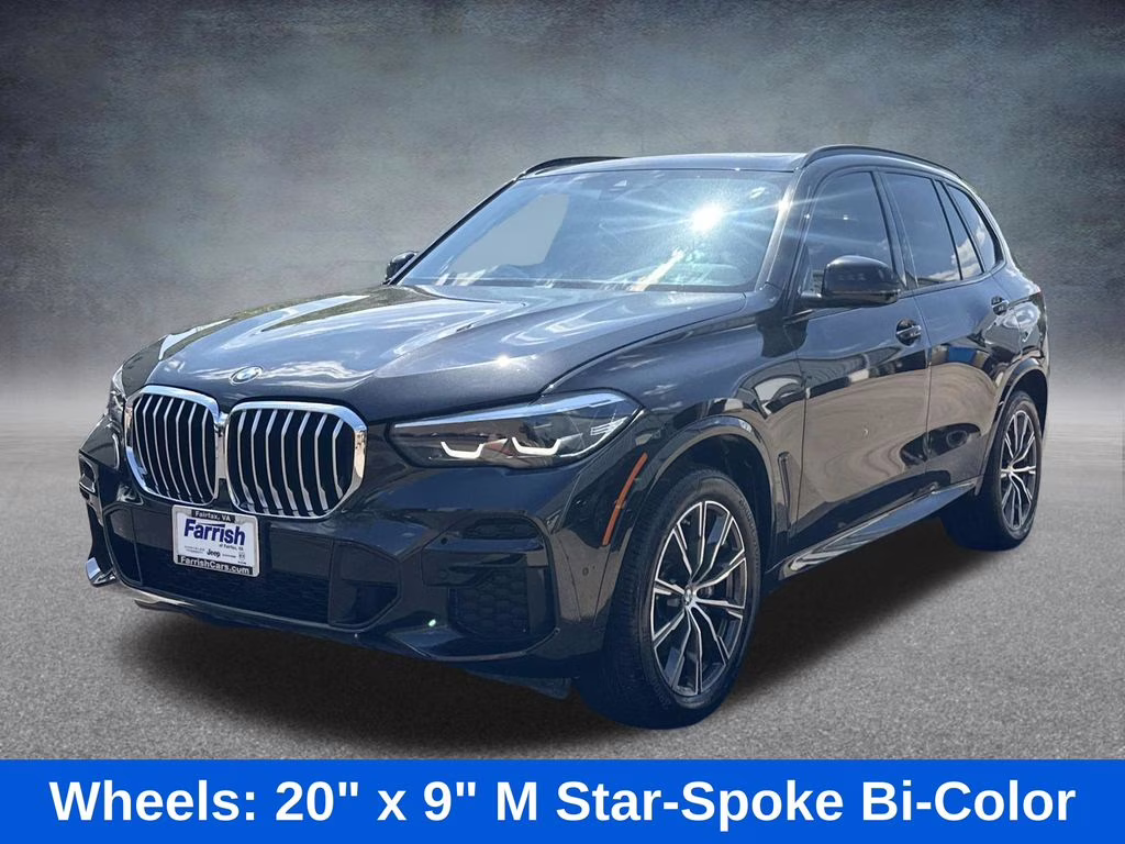 2022 Black Sapphire Metallic BMW X5 xDrive40i AWD SUV