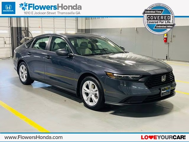 2026 Meteorite Gray Metallic Honda Accord LX Sedan