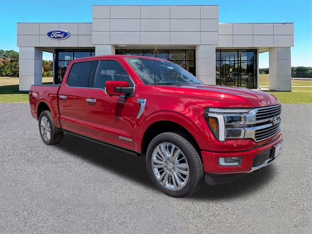 2025 Red Metallic Ford F-150 Platinum 4X4 Truck