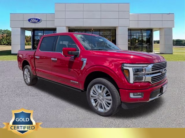 2025 Red Metallic Ford F-150 Platinum 4X4 Truck
