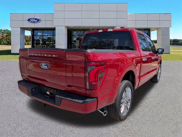 2025 Red Metallic Ford F-150 Platinum 4X4 Truck