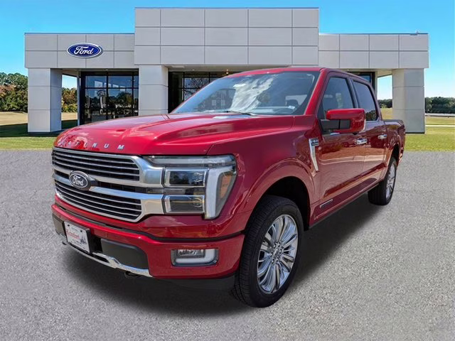 2025 Red Metallic Ford F-150 Platinum 4X4 Truck
