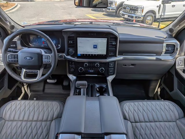 2025 Red Metallic Ford F-150 Platinum 4X4 Truck