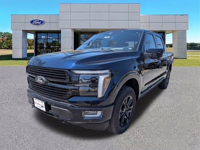 2025 Blue Metallic Ford F-150 Platinum 4X4 Truck
