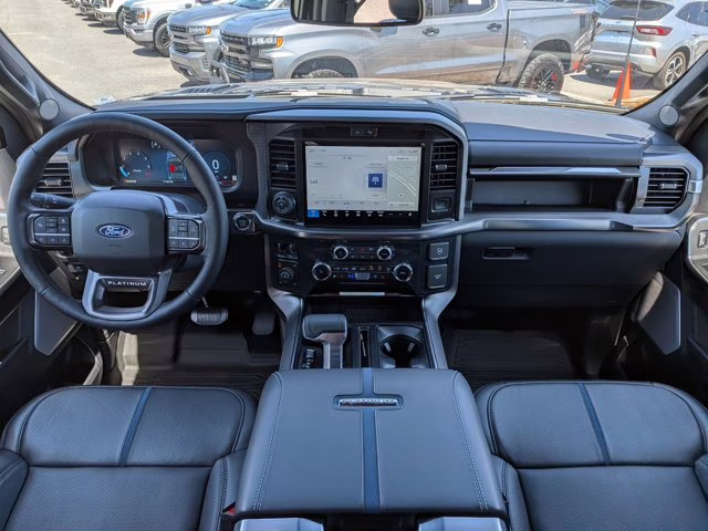 2025 Blue Metallic Ford F-150 Platinum 4X4 Truck