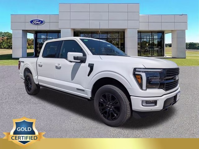 2025 White Ford F-150 Platinum 4X4 Truck