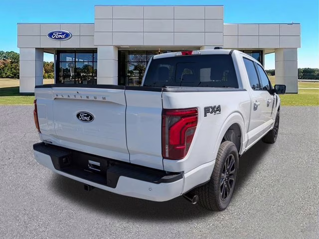 2025 White Ford F-150 Platinum 4X4 Truck