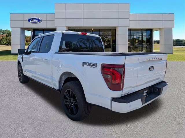 2025 White Ford F-150 Platinum 4X4 Truck