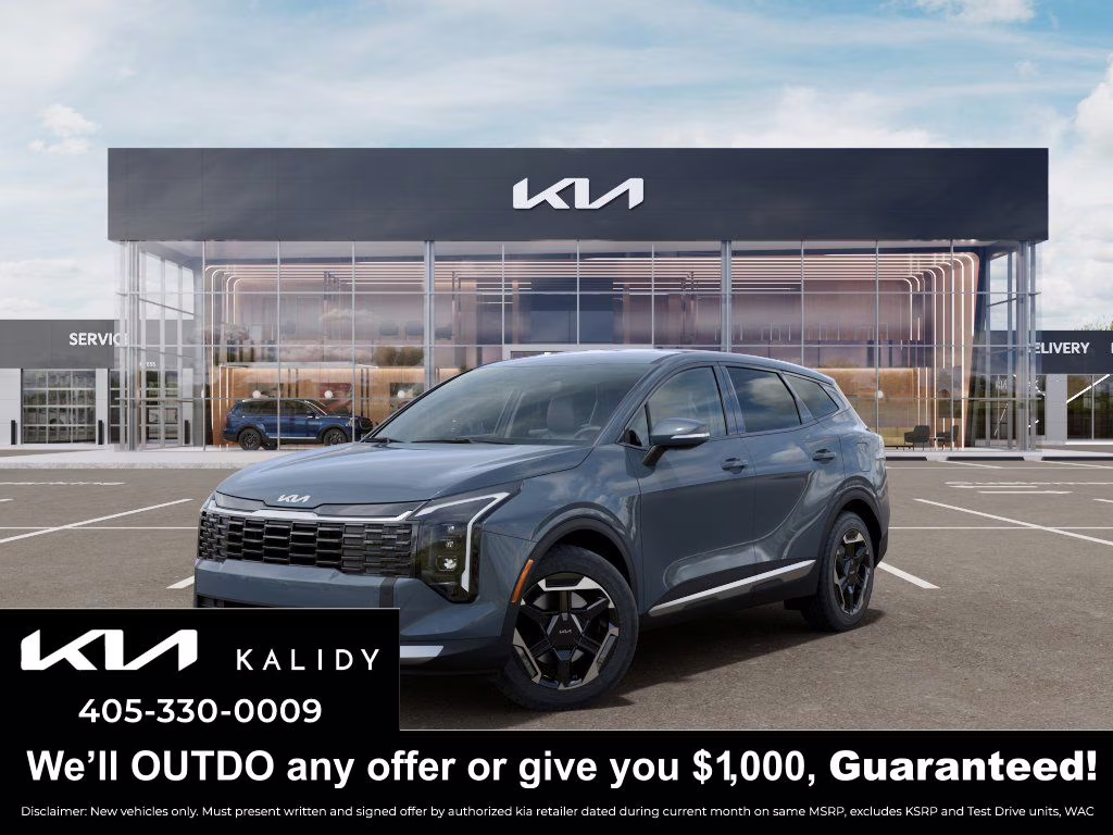 2026 Heritage Blue Kia Sportage Hybrid S AWD SUV